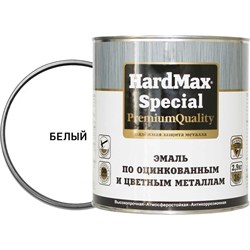 Эмаль по оцинкованным и цветным металлам HardMax 4690417070787 - фото 16644177