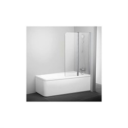 Двухэлементная перегородка-шторка на борт ванны Ravak 10CVS2-100 R - фото 16644363