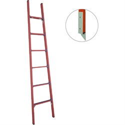 Стеклопластиковая приставная диэлектрическая лестница Антиток ЛСПД-2.5 ЕТ Мг - фото 16645517