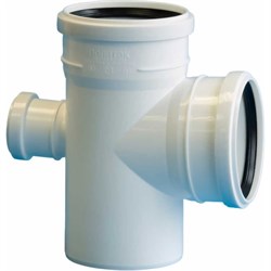 Одноплоскостная крестовина для бесшумной канализации ПОЛИТЭК 130011587 - фото 16645726