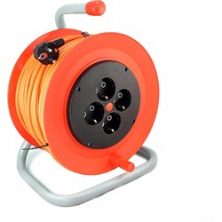 Силовой удлинитель на катушке LUX К4-Е-25 - фото 16645759