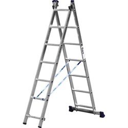 Универсальная двухсекционная лестница СИБИН 38823-07 - фото 16645845