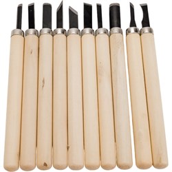 Набор ножей для резьбы по дереву РОКОТ 667-450 - фото 16645934