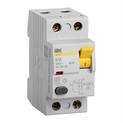 Дифференциальный выключатель IEK ВД1-63 - фото 16647048