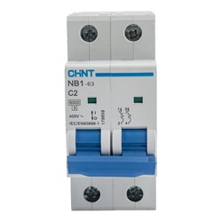 Автоматический выключатель CHINT NB1-63 - фото 16647100