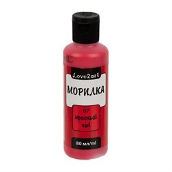 Морилка Love2art LAS-80 80 мл, 07 красный - фото 16647733
