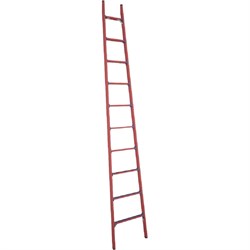 Приставная стеклопластиковая диэлектрическая лестница Антиток ЛСПД-3.8 Евро - фото 16647747
