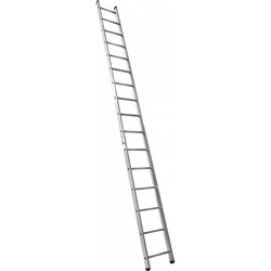 Односекционная алюминиевая лестница Алюмет Н1 - фото 16649695