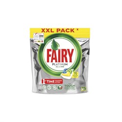 Таблетки для посудомоечных машин Fairy Platinum All in 1 Лимон - фото 16649785