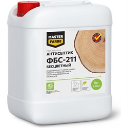 Экологичный антисептик для защиты древесины от синевы и плесени MASTERFARBE ФБС-211 - фото 16649913