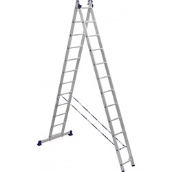 Двухсекционная универсальная алюминиевая двухсекционная лестница Алюмет H2 5212 - фото 16650242