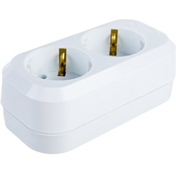 Двухместная колодка удлинителя MAKEL MGP111 - фото 16650527