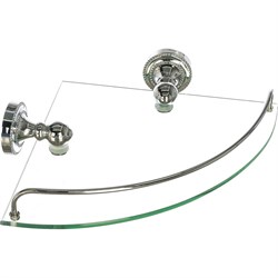 Угловая стеклянная полка FIXSEN STYLE - фото 16651125