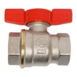 Никелированный шаровой кран Giacomini R911X024 - фото 16651201