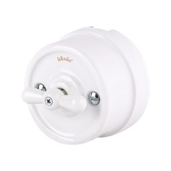 Одноклавишный переключатель WERKEL WL18-01-03 - фото 16651452