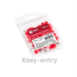 Штыревой втулочный изолированный наконечник EKF НШвИ2 - фото 16652019