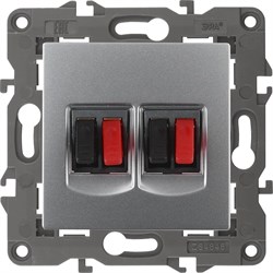 Двойная аудио розетка ЭРА 14-3112-03 Elegance - фото 16652346