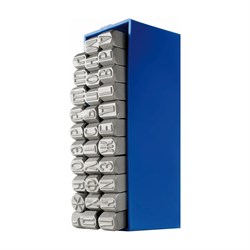 Набор буквенных клейм MASUS 10667 - фото 16653021