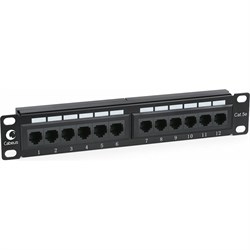 Патч-панель Cabeus PL-12-Cat.5e 10-Dual - фото 16656129