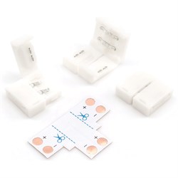 Комплект коннекторов для одноцветной светодиодной ленты Apeyron 09-07 - фото 16657042