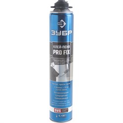 Всесезонный пистолетный монтажный клей-пена ЗУБР PRO FIX - фото 16657284
