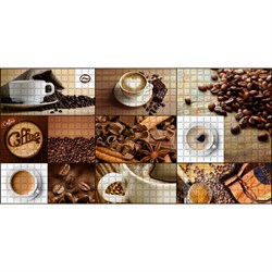 ПВХ панель Регул кофейня - фото 16659498