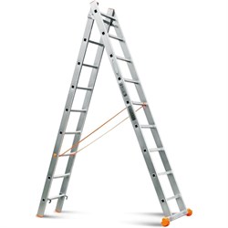 Двухсекционная лестница Эйфель Классик 2х9 - фото 16660284