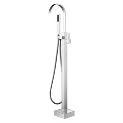 Напольный смеситель для ванны Swedbe Spira - фото 16660706