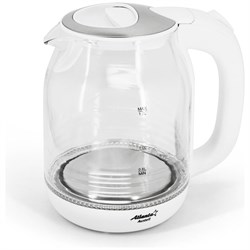 Стеклянный электрический чайник Atlanta ATH-2469 white - фото 16661189