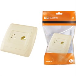 Компьютерная розетка TDM ELECTRIC Онега - фото 16662008