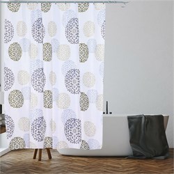 Шторка для ванной PERFECTO LINEA Harmony блики - фото 16662220