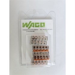 Соединительная клемма WAGO 221-415 - фото 16666365