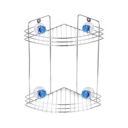 Угловая двухъярусная полка Рыжий кот W2672 - фото 16666571