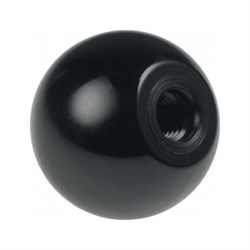 Шаровая ручка ЦКИ DIN319 C 40, пластик, М10, черная - фото 16666959