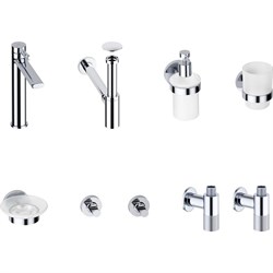 Высокий смеситель для накладной раковины Wellsee ONCE! and forever - фото 16668897