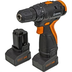 Аккумуляторная дрель-шуруповерт Вихрь ДА-24Л-2К/Б - фото 16670152