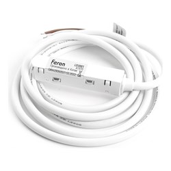 Соединитель-коннектор для низковольтного шинопровода FERON LD3001 - фото 16672687