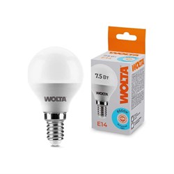 Лампа WOLTA 25W45GL7.5E14 - фото 16672749
