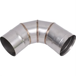 Отвод РОССТИН 90 градусов 100х0.8 мм; AISI 304 - фото 16672755