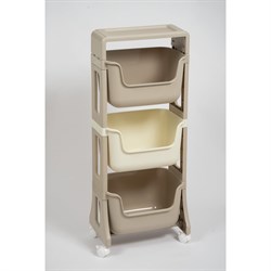 Напольная трехярусная этажерка Violet Junior - фото 16673496