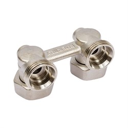 Угловой узел нижнего подключения Uni-Fitt 193N3300 - фото 16674155