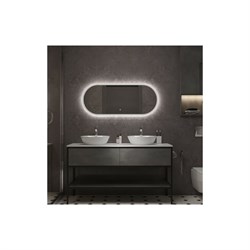 Зеркало Art&Max AM-Bar-500-1200-DS-F-White - фото 16674849