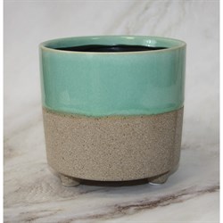 Кашпо SCHEURICH Kübel Piaff sandy aqua - фото 16675170