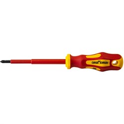 Диэлектрическая крестовая отвертка Промлайн ПЛ032534_z022 - фото 16676900