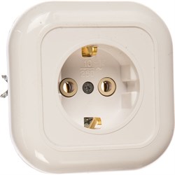 Одноместная розетка Кунцево-Электро ВАЛЕНТИНА РС16-635 - фото 16677240