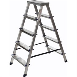 Алюминиевая двухсторонняя стремянка SMARTY Alpha Duo - фото 16683285