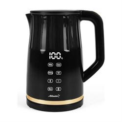 Электрический двухстенный чайник Atlanta ATH-2536 black - фото 16683428