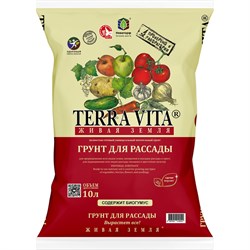 Грунт Terra Vita Живая Земля для рассады - фото 16683869