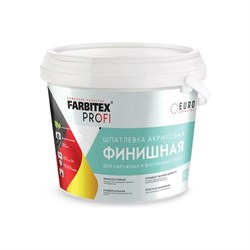 Финишная акриловая шпатлевка для наружных и внутренних работ Farbitex 4300008121 - фото 16684535