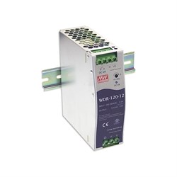 Источник питания Mean Well WDR-120-12 - фото 16684586